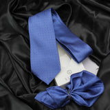 Neck Tie and Pocket Square Set for Men